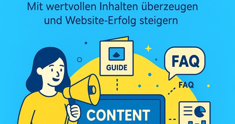 Content-Marketing für deine Website: So gewinnst du Vertrauen & Sichtbarkeit